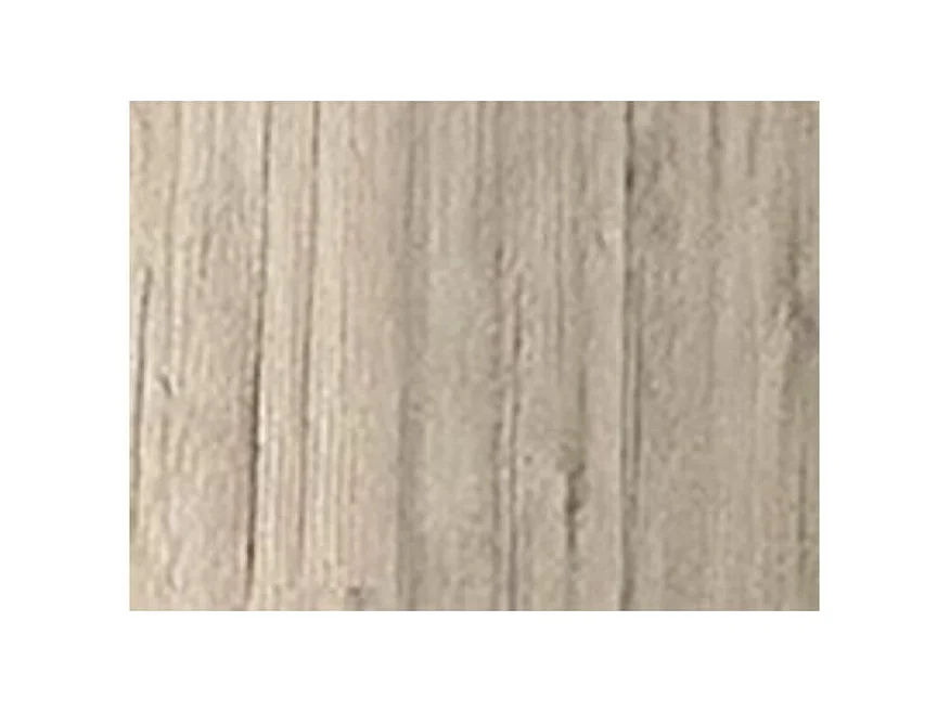 Uitschuifbare naturel eiken melamine console voor 12 personen 45 tot 305 cm Genève