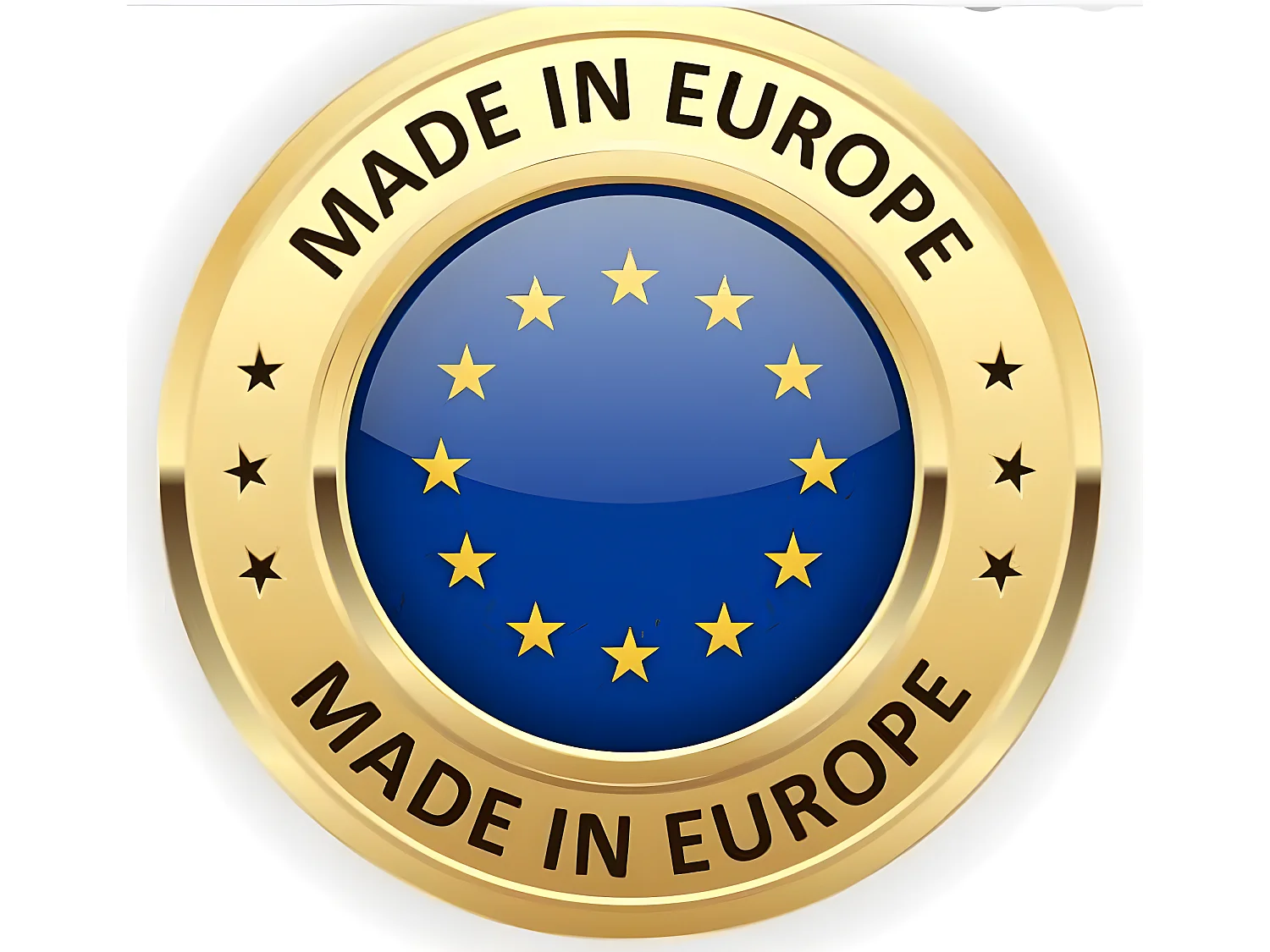 Armoire de chambre marron 2 portes coulissantes avec miroir Renka 150cm