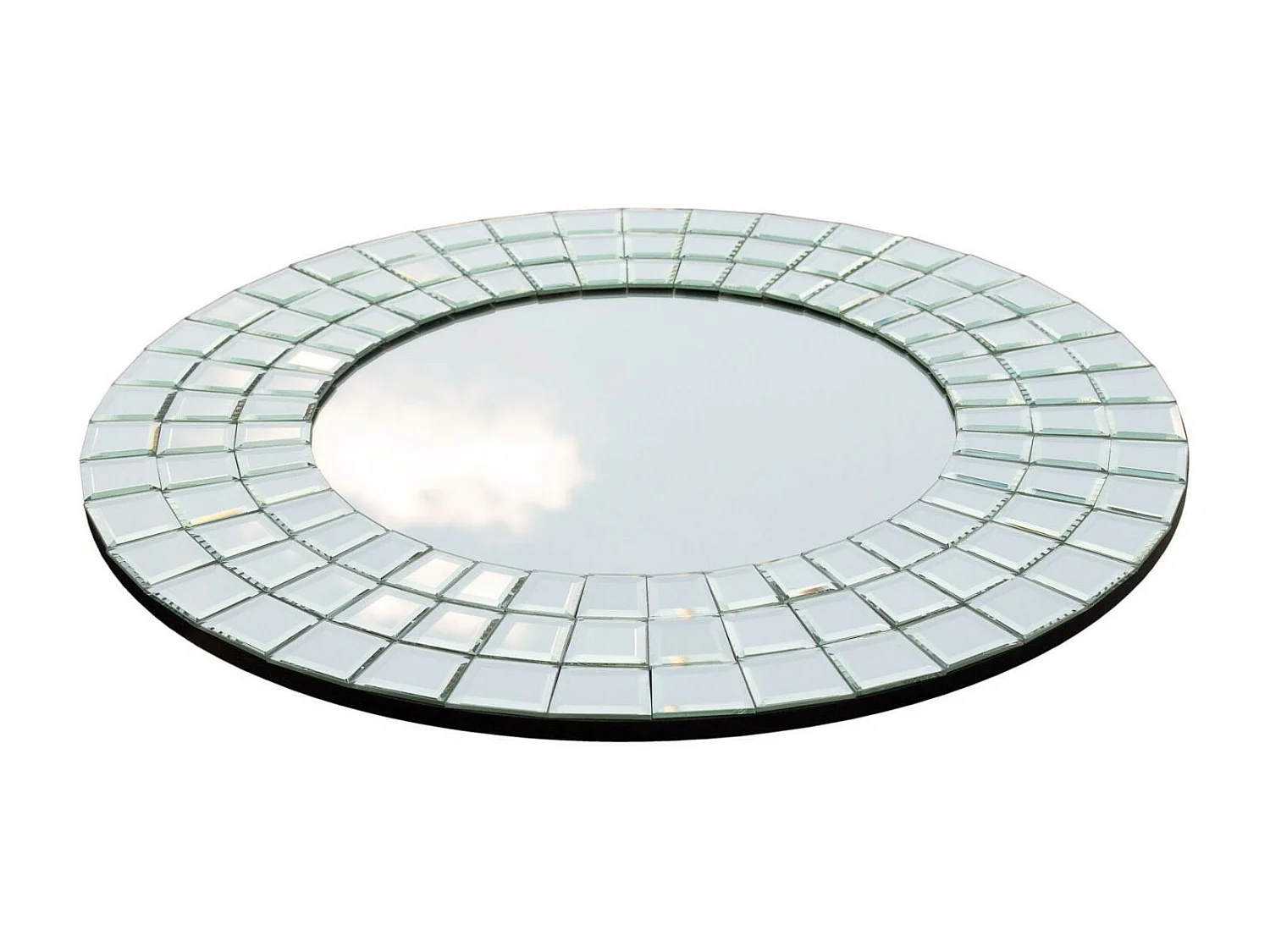 Miroir mural rond et circulaire Soradis 64cm