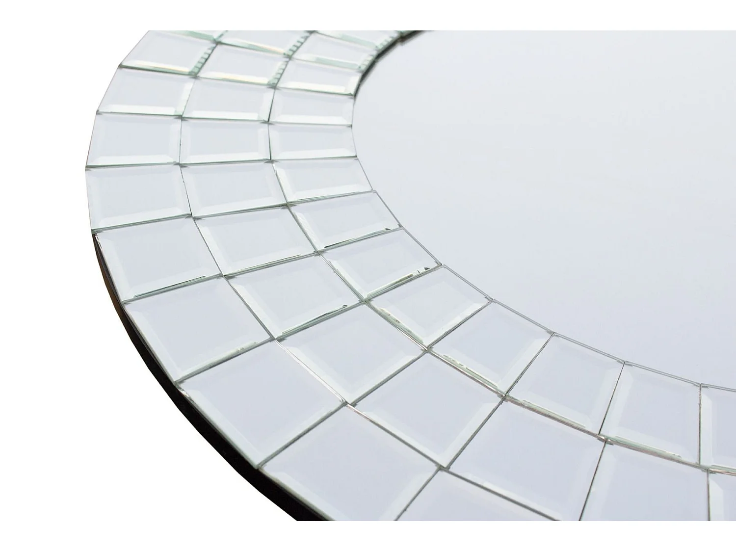 Miroir mural rond et circulaire Soradis 64cm