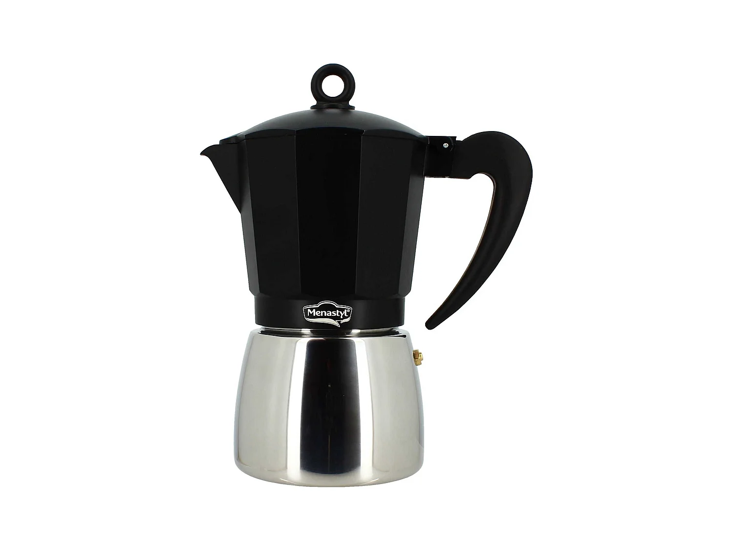 Menastyl - Cafetiere Moka 9 Tasses En Aluminium Induction 523ml