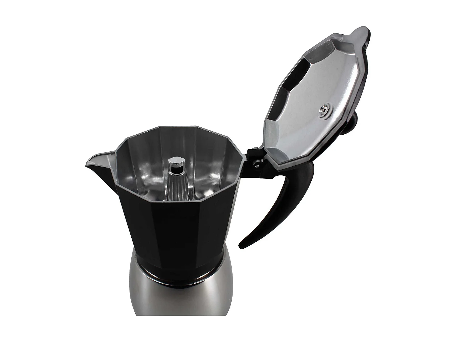 Menastyl - Cafetiere Moka 9 Tasses En Aluminium Induction 523ml