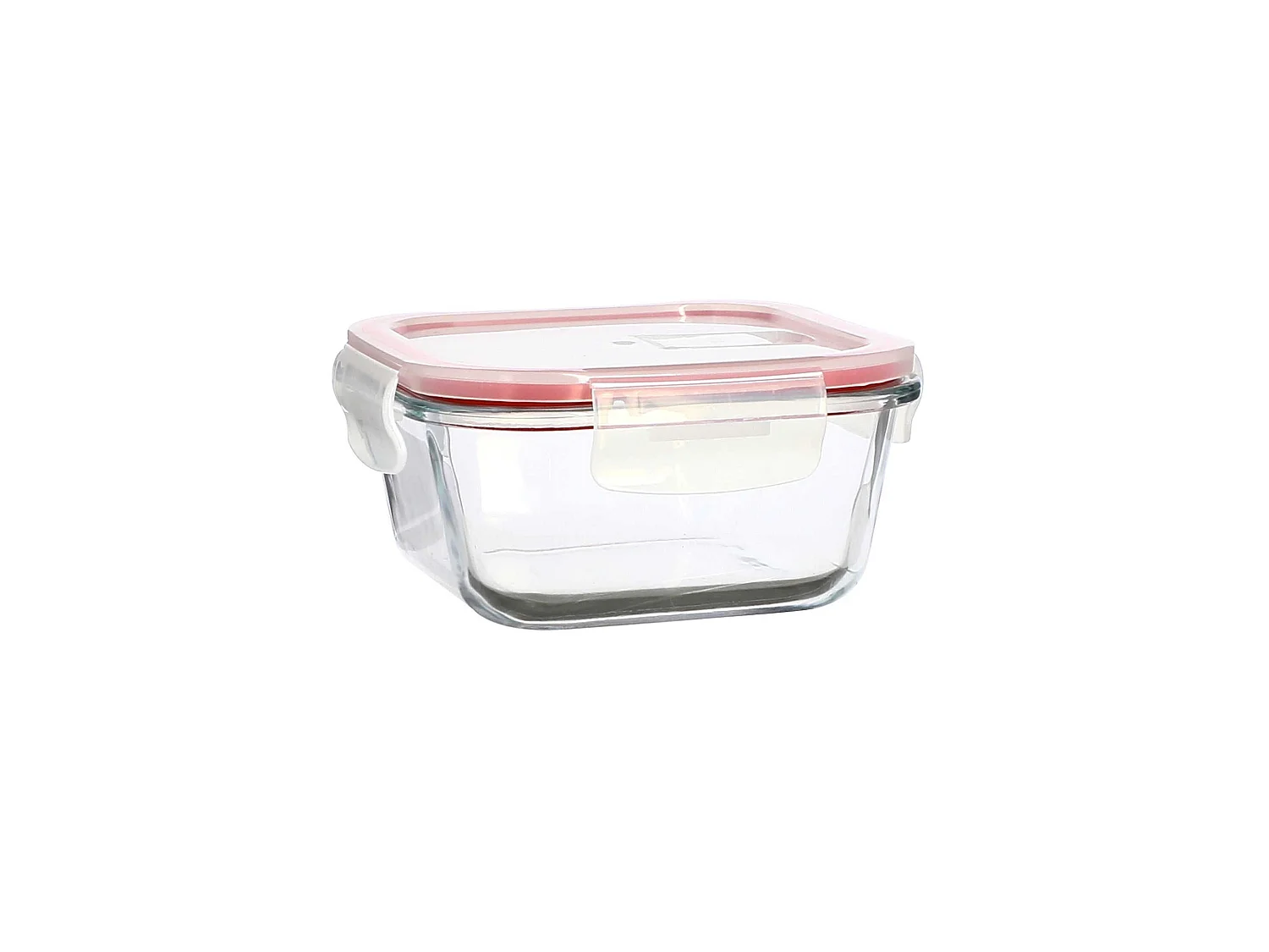 Menastyl - Boite Hermetique Carre + Couvercle 500ml Clementine