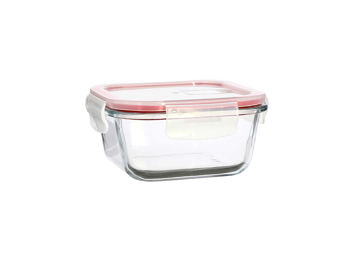 Menastyl - Boite Hermetique Carre + Couvercle 500ml Clementine