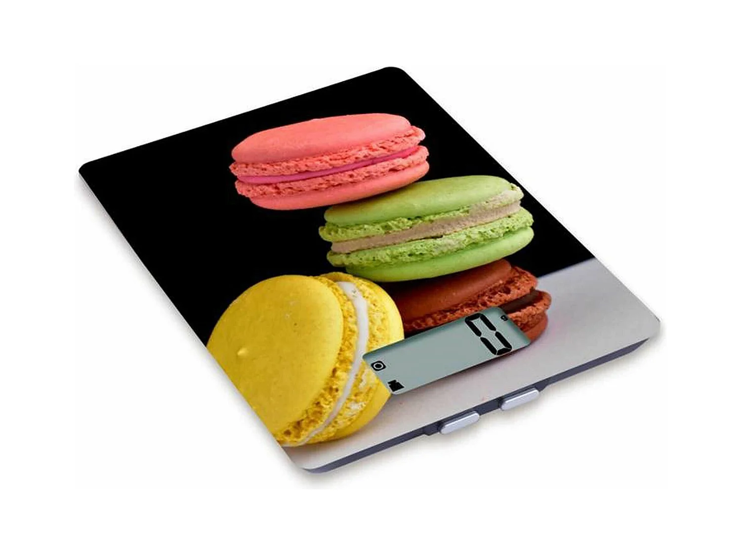 Menastyl - Balance De Cuisine Jade Electronique Avec Decor Macaron 5kg 1g