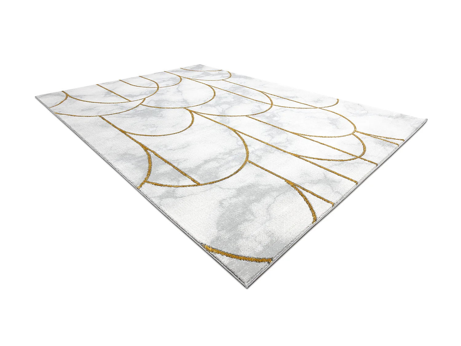 Tapijt EMERALD exclusief 1016 glamour, stijlvol art deco, marmer room  120x170 cm