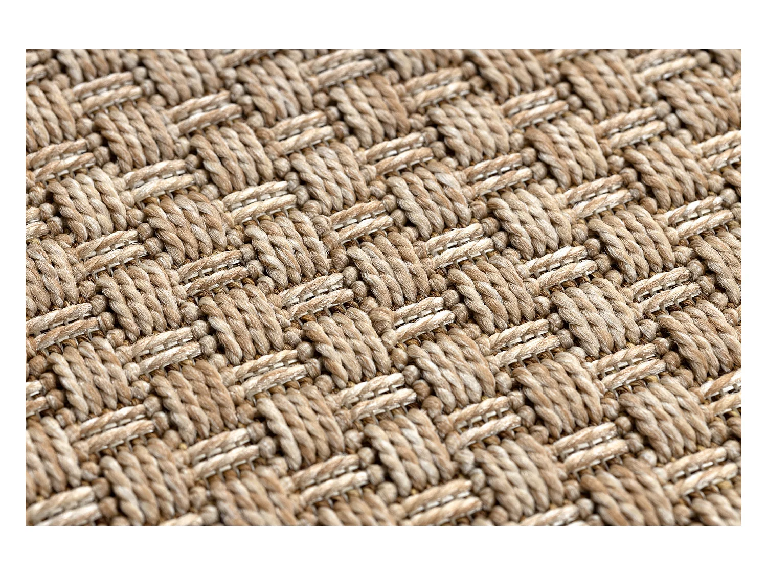 Tapis SIZAL BOHO 39044026 beige 60x110 cm