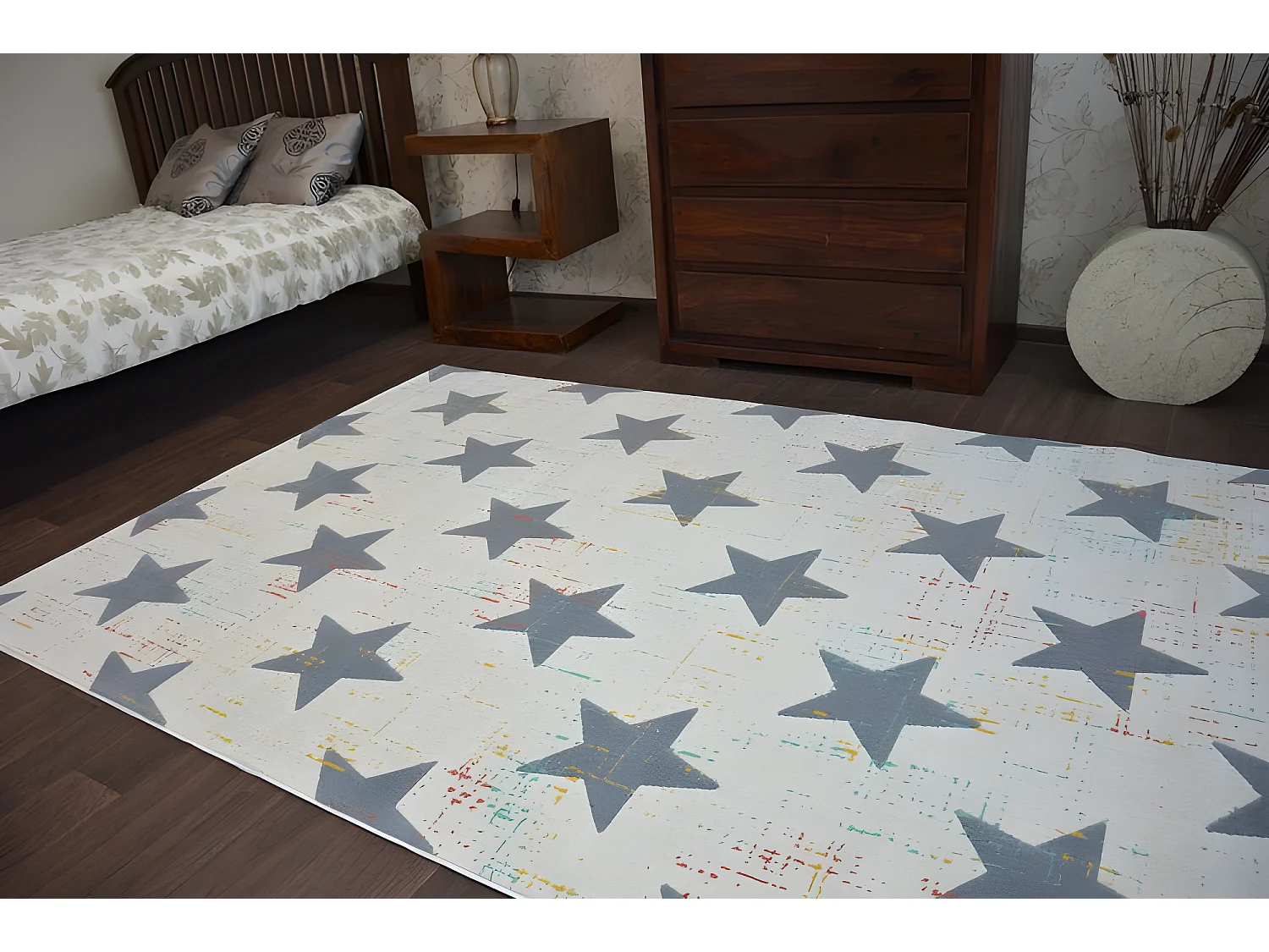 Tapis SCANDI 18209/063 - ÉTOILES 160x230 cm