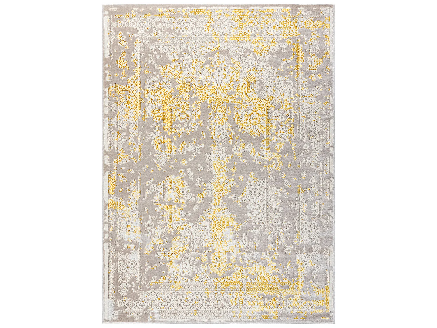 Tapis CORE 3807 Ornament Vintage - structurel, deux niveaux de molleto 80x150 cm