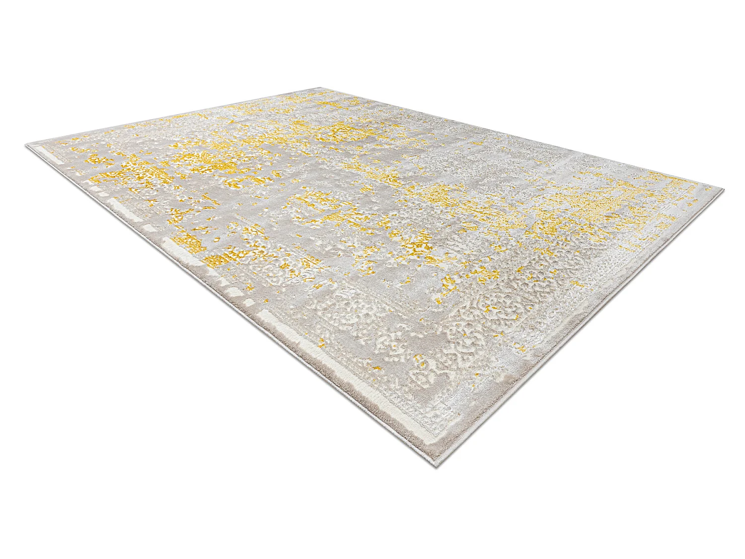 Tapis CORE 3807 Ornament Vintage - structurel, deux niveaux de molleto 80x150 cm