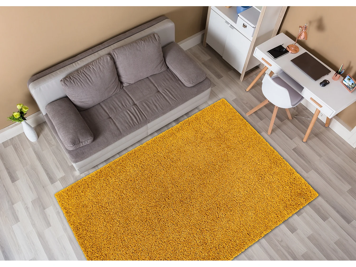 Tapis SOFFI shaggy 5cm or 200x290 cm