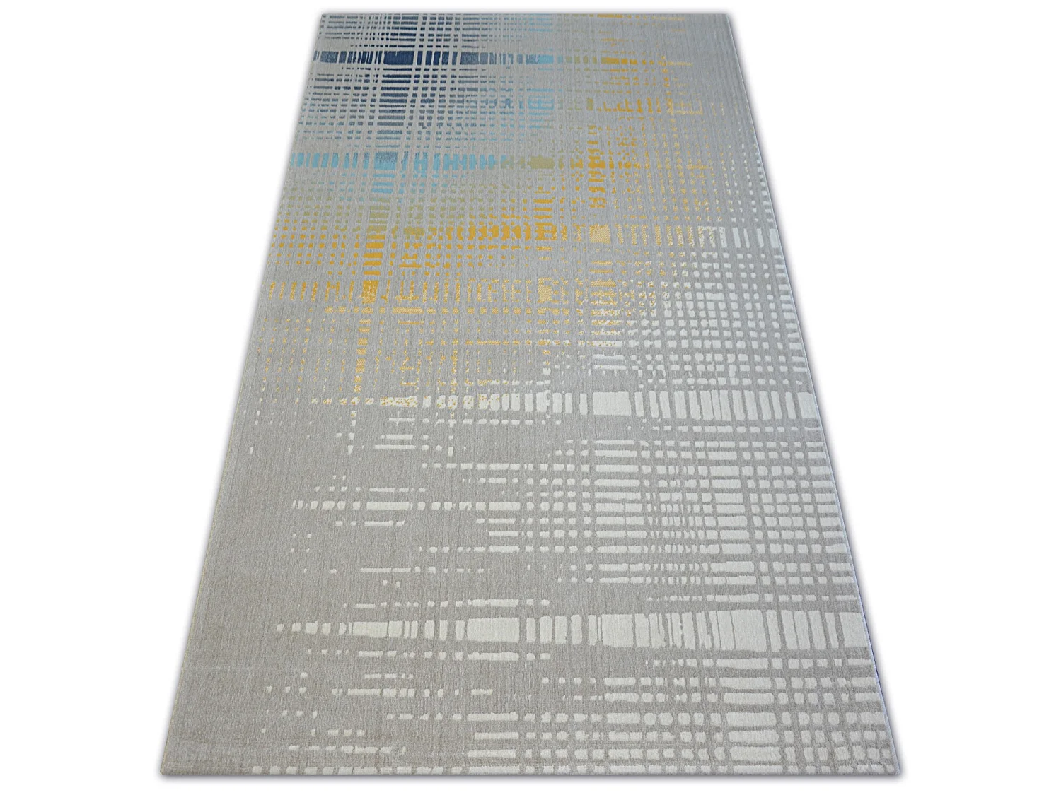 Tapis SCANDI 18216/051 - RAYURES À CARREAUX 160x230 cm
