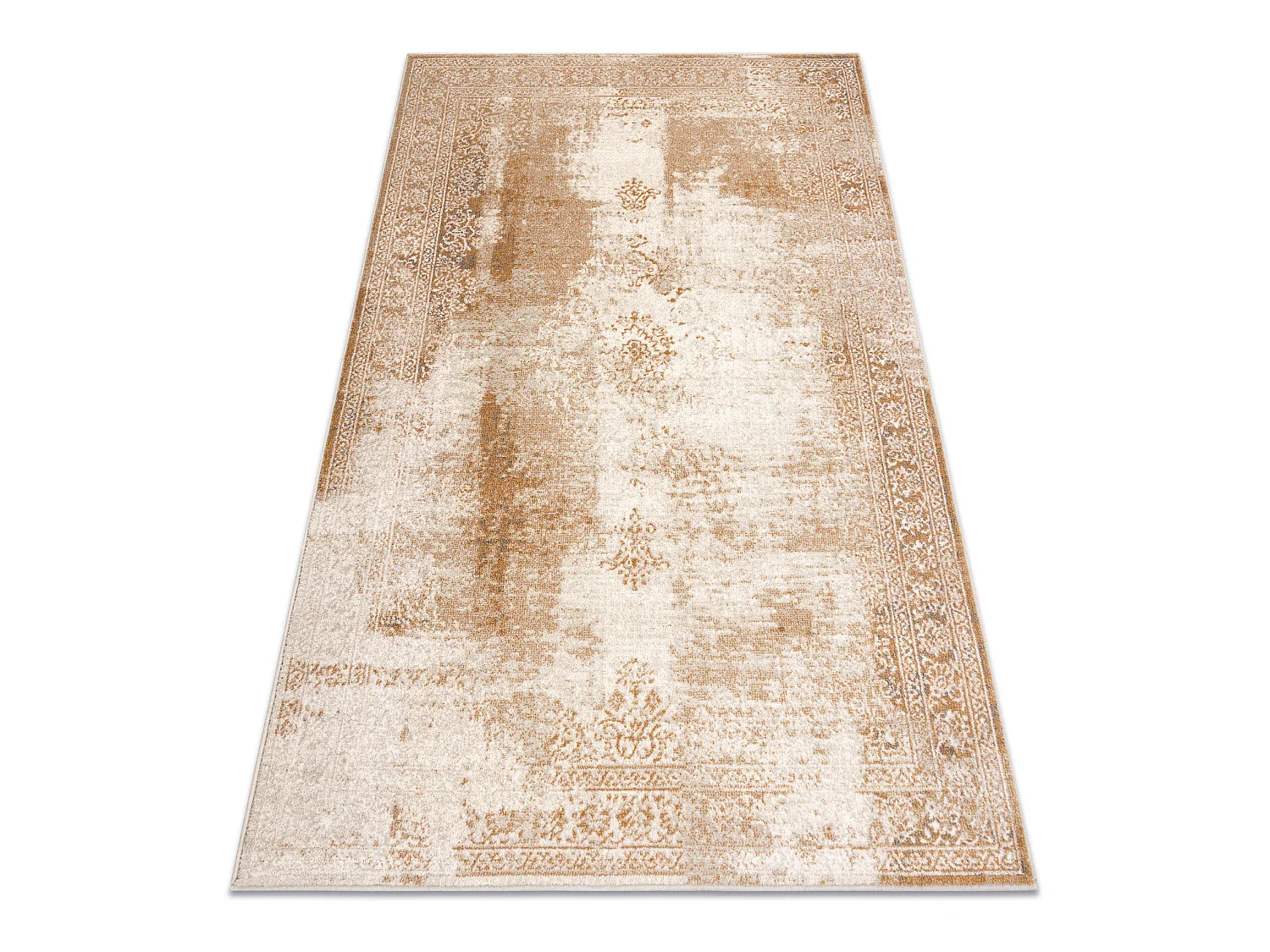 Tapijt NAIN Ornament, frame, vintage 7699/51955 beige 80x150 cm