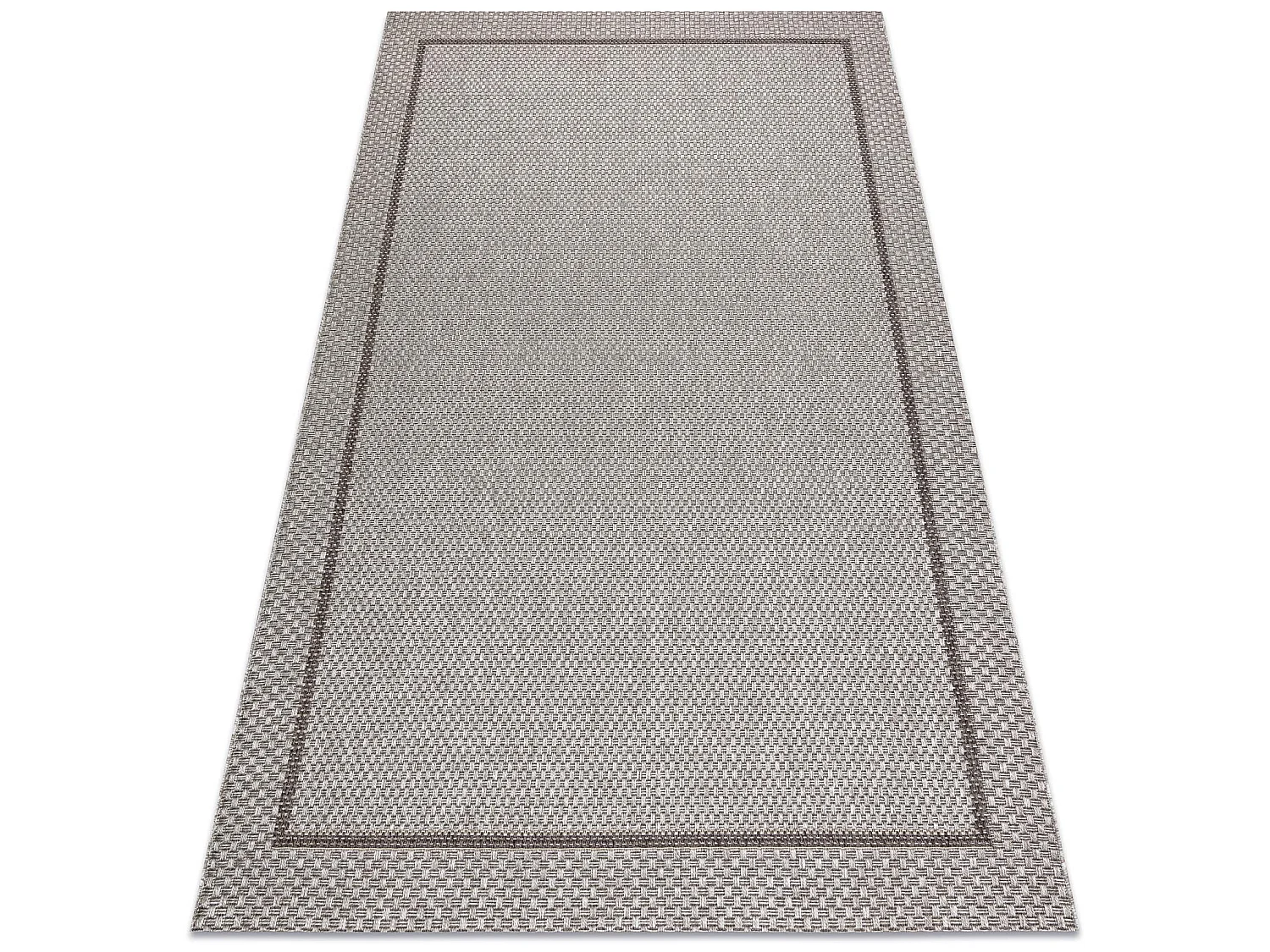 Tapis SIZAL BOHO 39013037 Cadre beige 80x150 cm