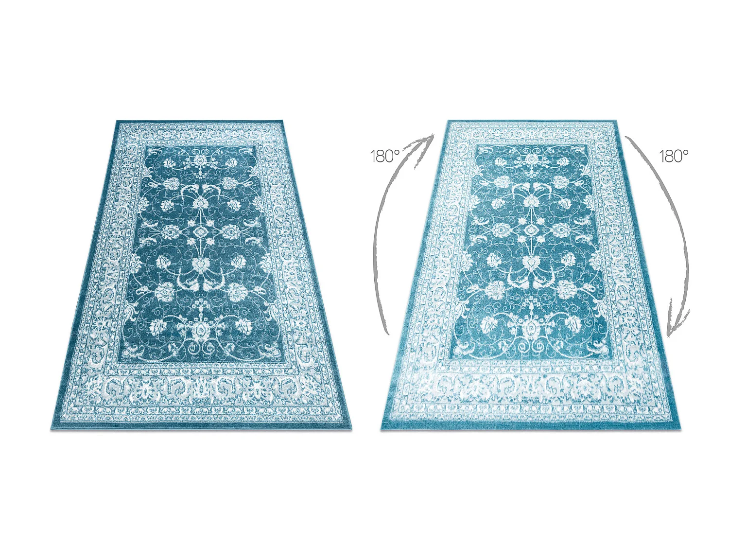 Tapijt MEFE modern 2312 Ornament - Structureel, twee niveaus van fleec 140x190 cm
