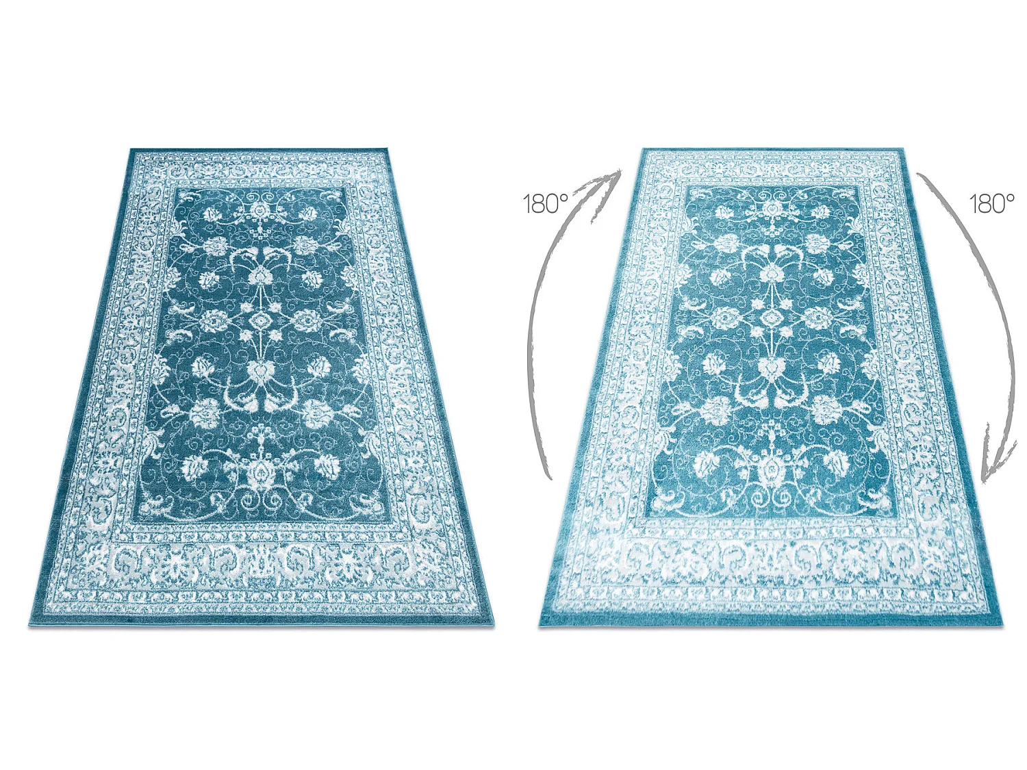 Tapis MEFE moderne 2312 Ornement - Structural deux niveaux de molleton 140x190 cm