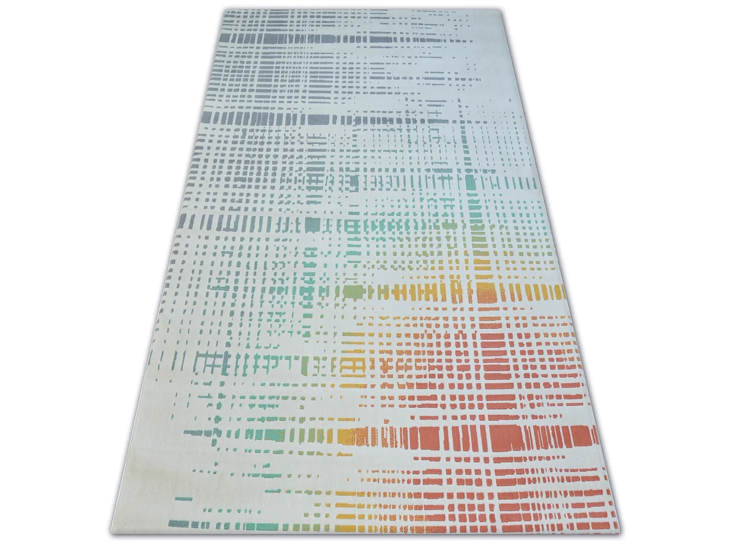 Tapis SCANDI 18216/063 - RAYURES À CARREAUX 160x230 cm