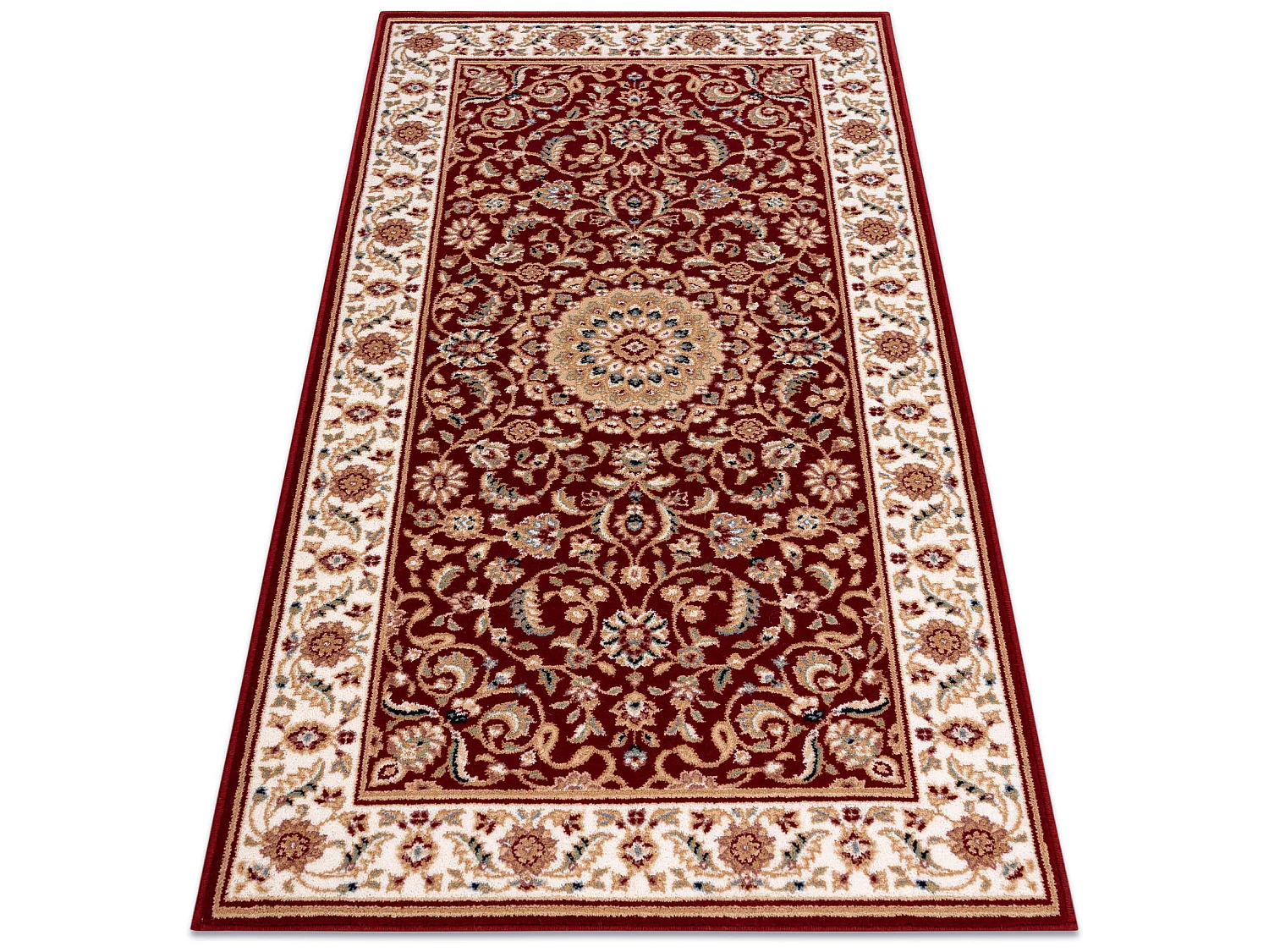 Tapijt NAIN Rosette, frame 7176/51066 kastanjebruin 160x230 cm