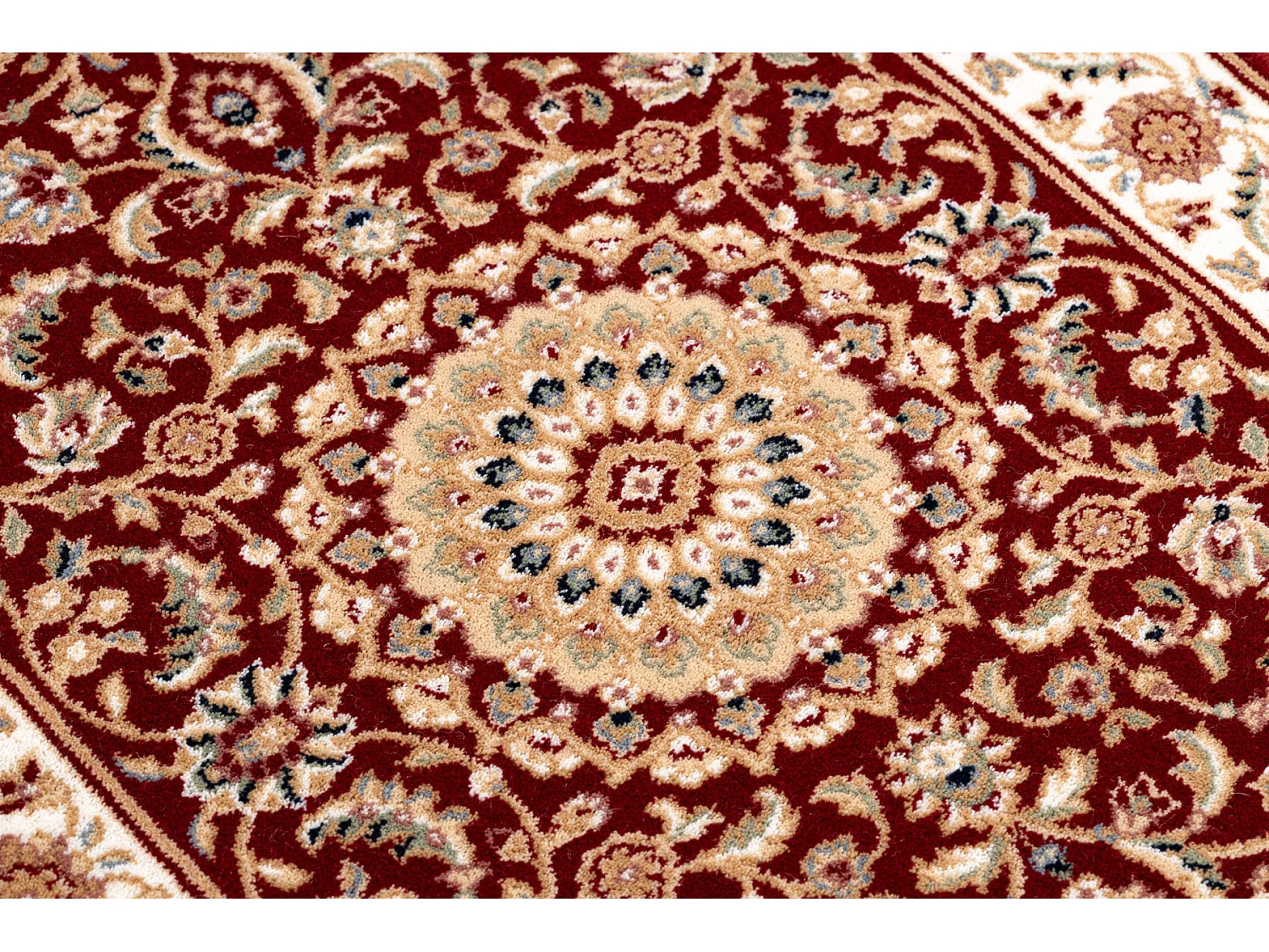 Tapijt NAIN Rosette, frame 7176/51066 kastanjebruin 160x230 cm