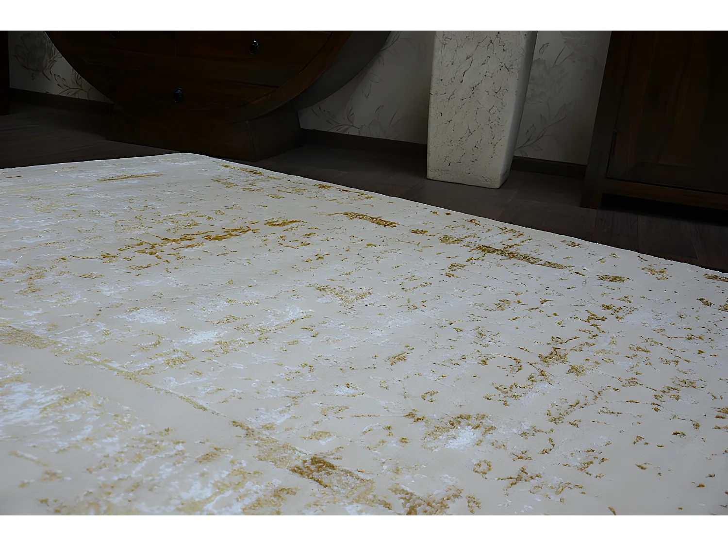 Tapis ACRYLIQUE MANYAS 0920 Ivoire 80x150 cm