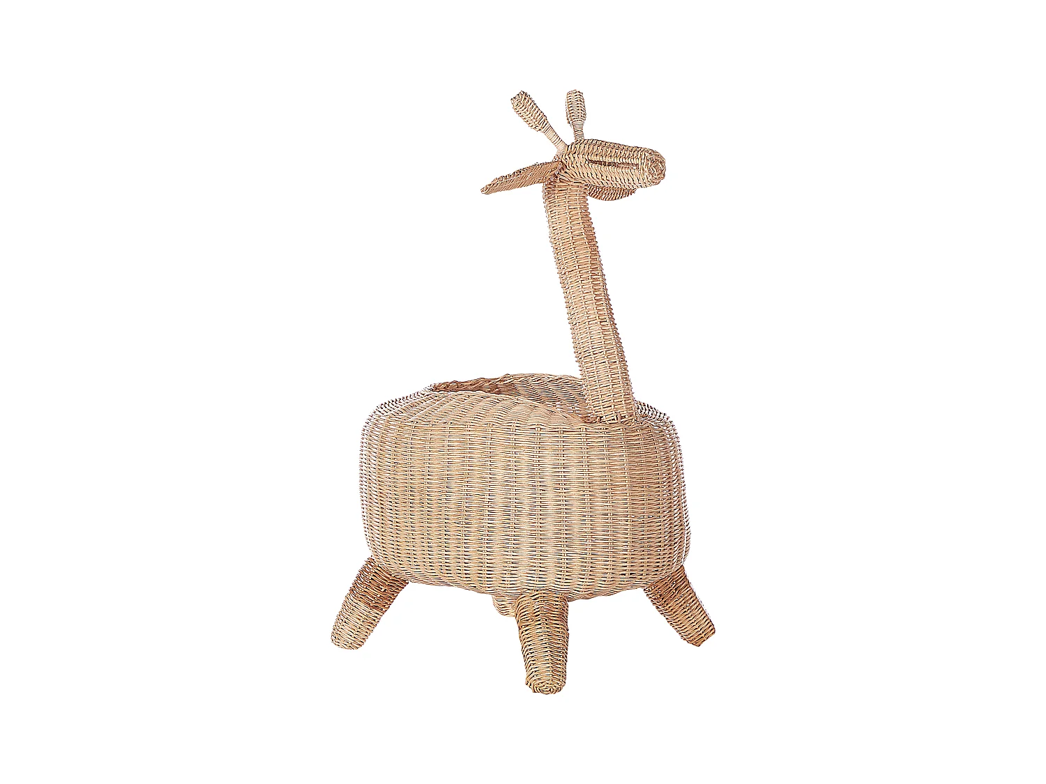 Panier enfants Girafe HAINAN Rotin Naturel