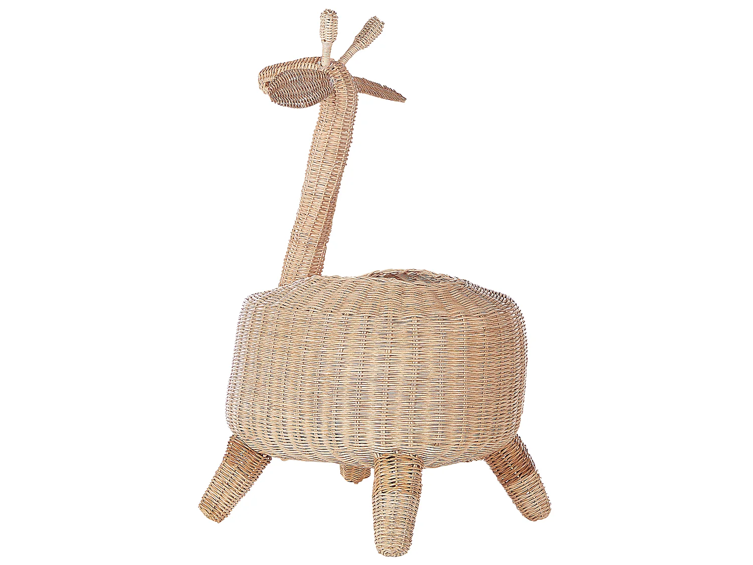 Panier enfants Girafe HAINAN Rotin Naturel