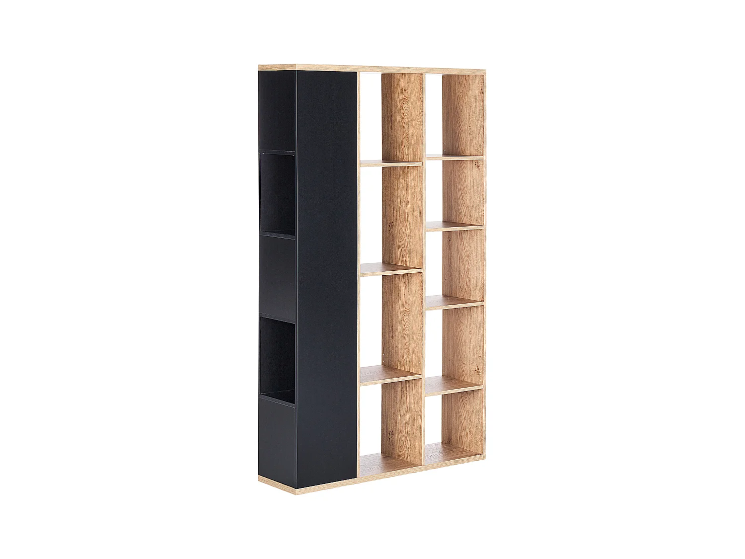 Bibliothèque BANGOR 175 cm Marron/noir