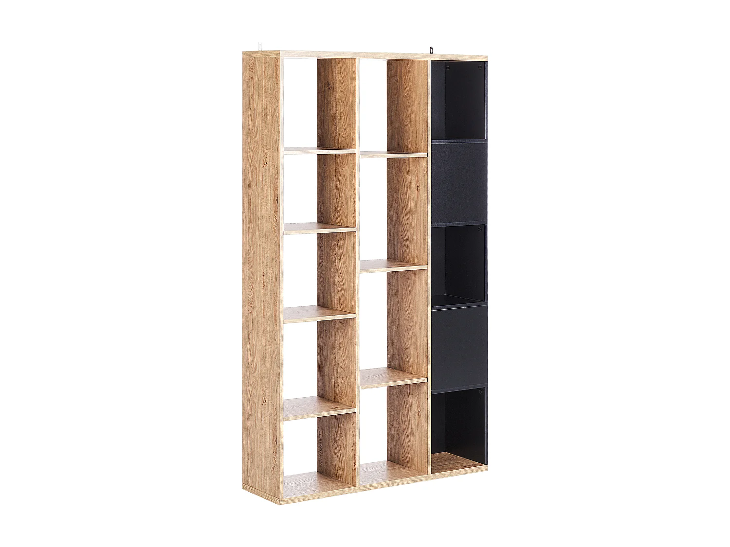 Bibliothèque BANGOR 175 cm Marron/noir