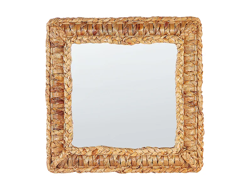Miroir LANGLI 52 cm 52 cm Osier Naturel