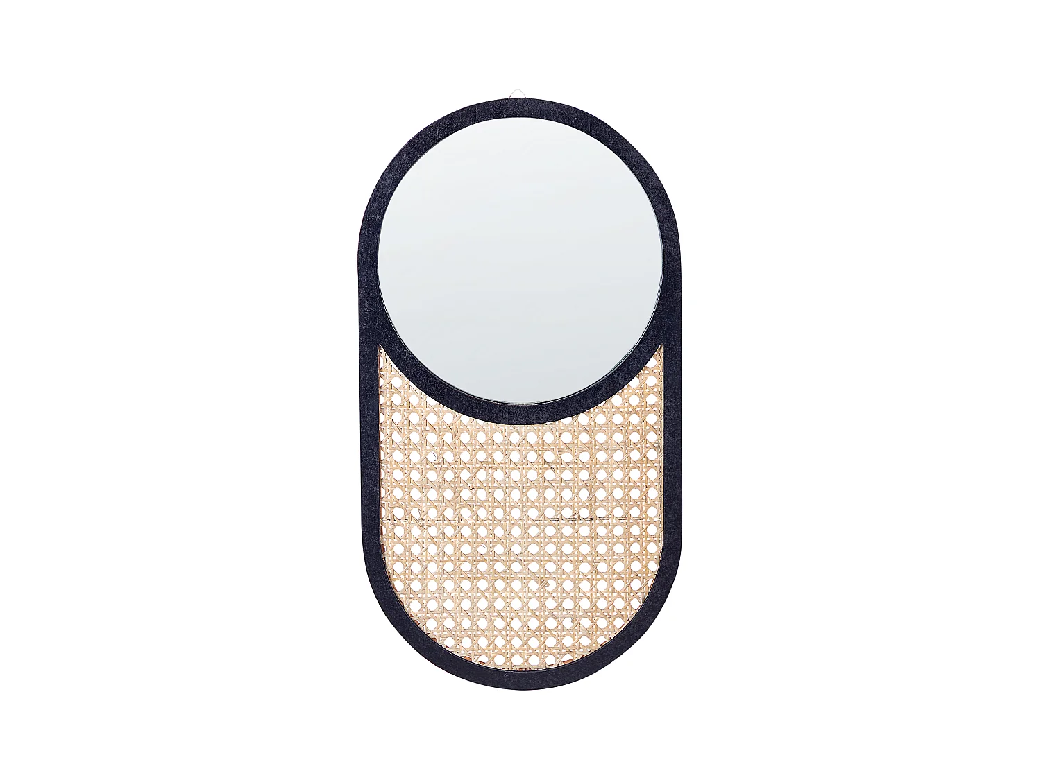 Miroir BALEAL 30 cm 56 cm Rotin Naturel