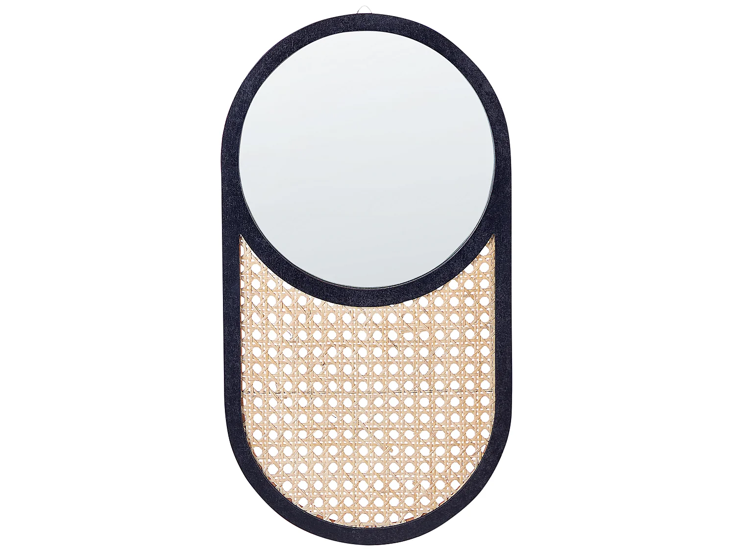 Miroir BALEAL 30 cm 56 cm Rotin Naturel