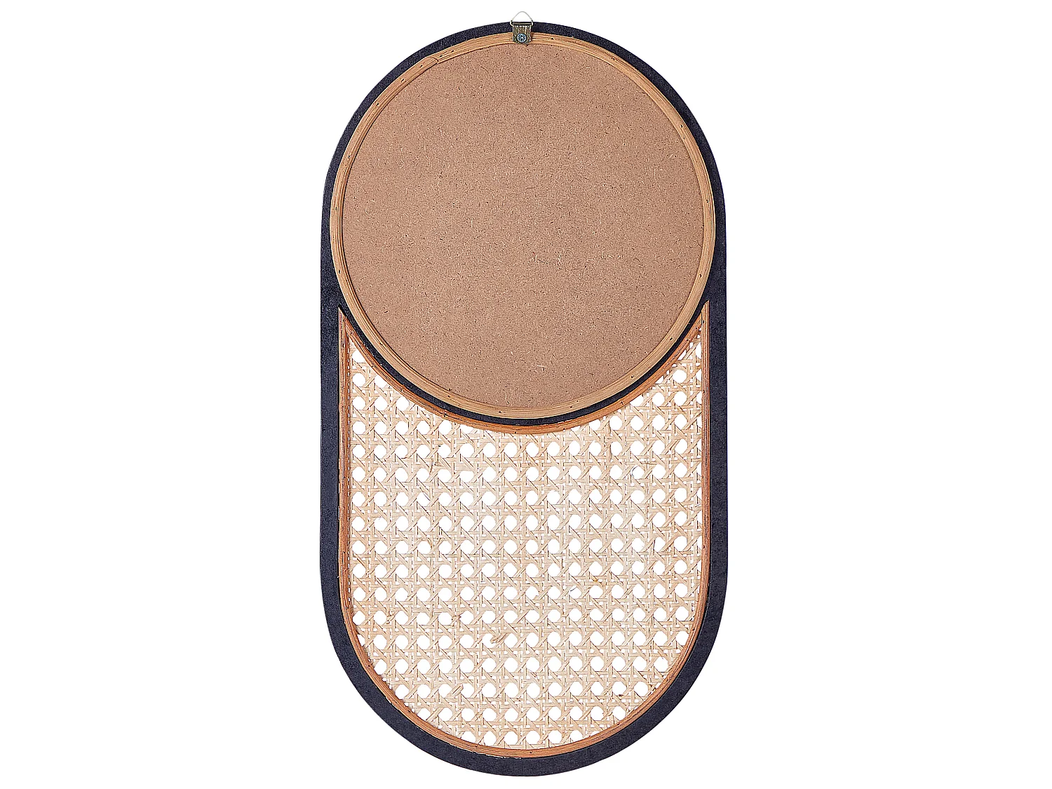 Miroir BALEAL 30 cm 56 cm Rotin Naturel