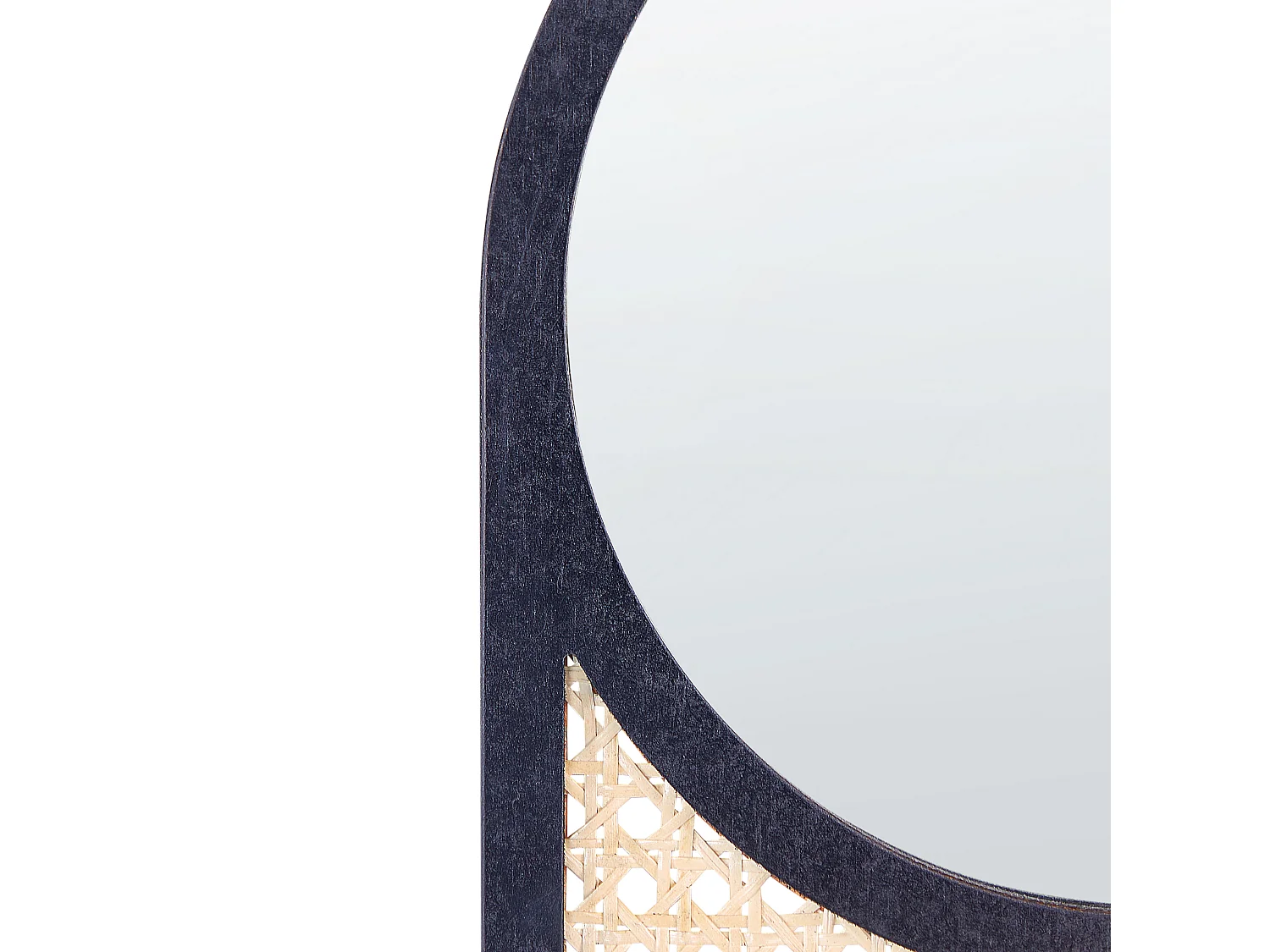 Miroir BALEAL 30 cm 56 cm Rotin Naturel