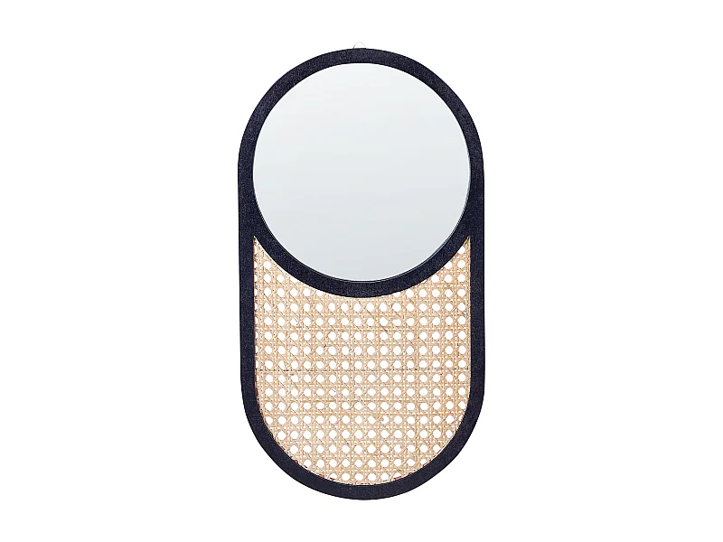 Miroir BALEAL 30 cm 56 cm Rotin Naturel