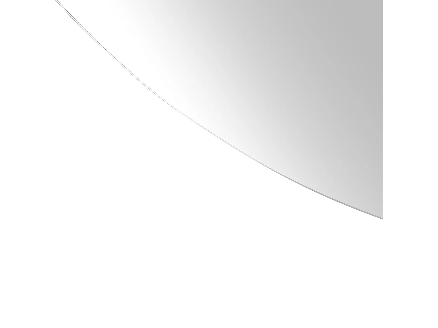 Espelho LED para casa de banho LOUE 50 cm 100 cm Prateado