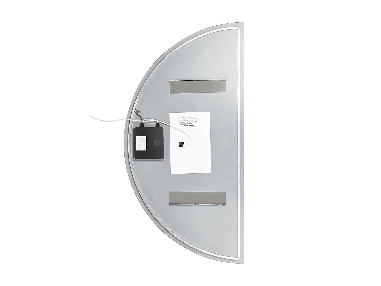 Espejo LED de baño LOUE 60 cm 120 cm Plateado