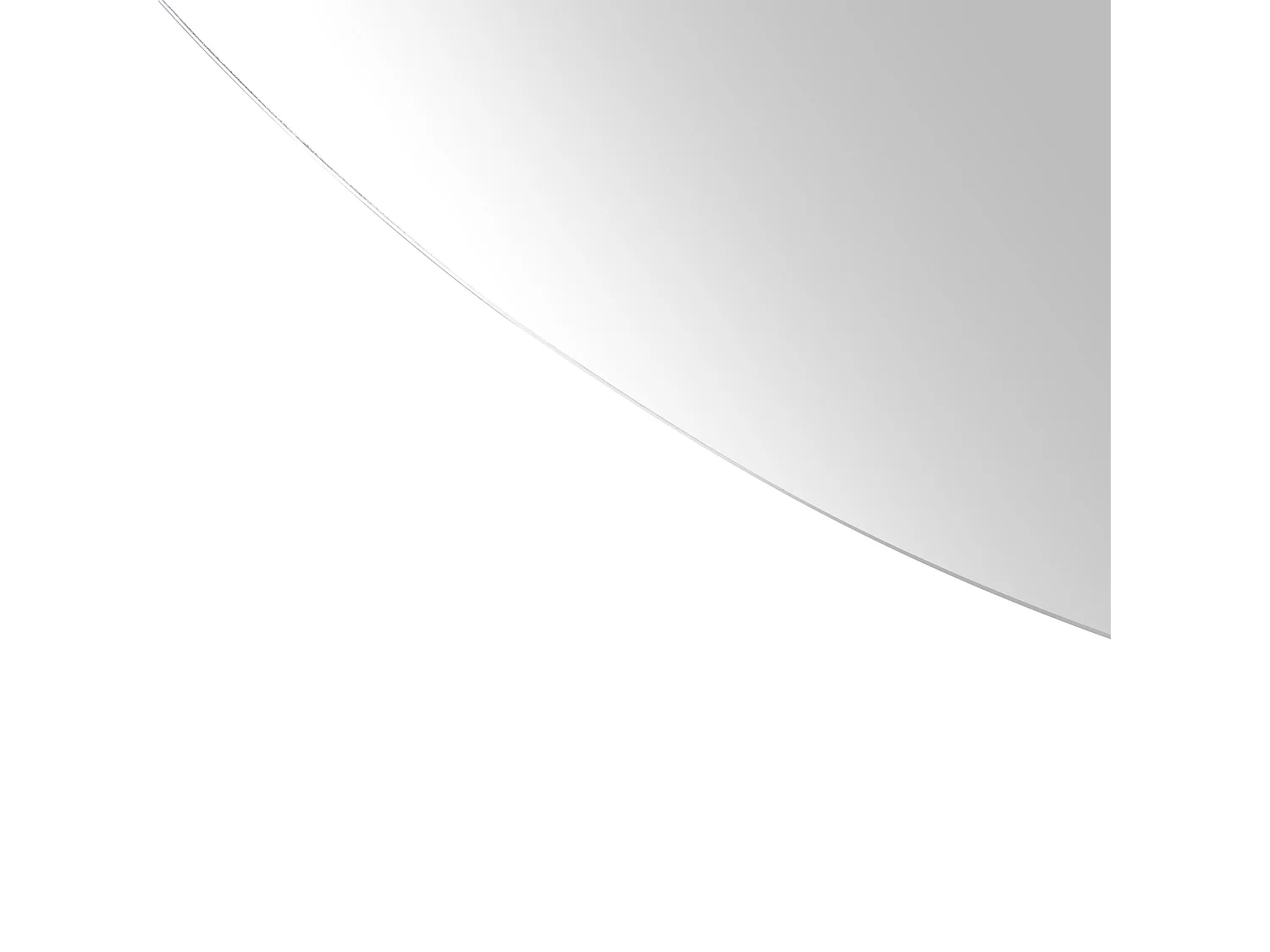 Miroir de salle de bain LED LOUE 60 cm 120 cm Argenté