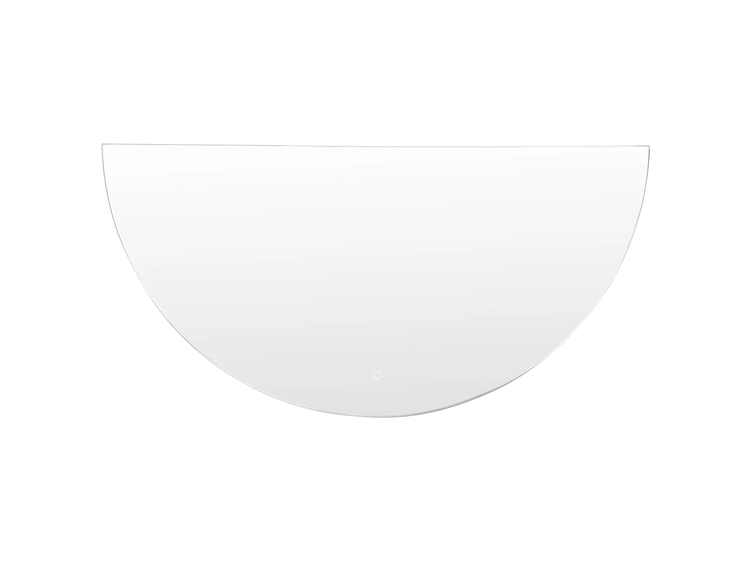 LED-Badezimmer-Spiegel LOUE 60 cm 120 cm Silber
