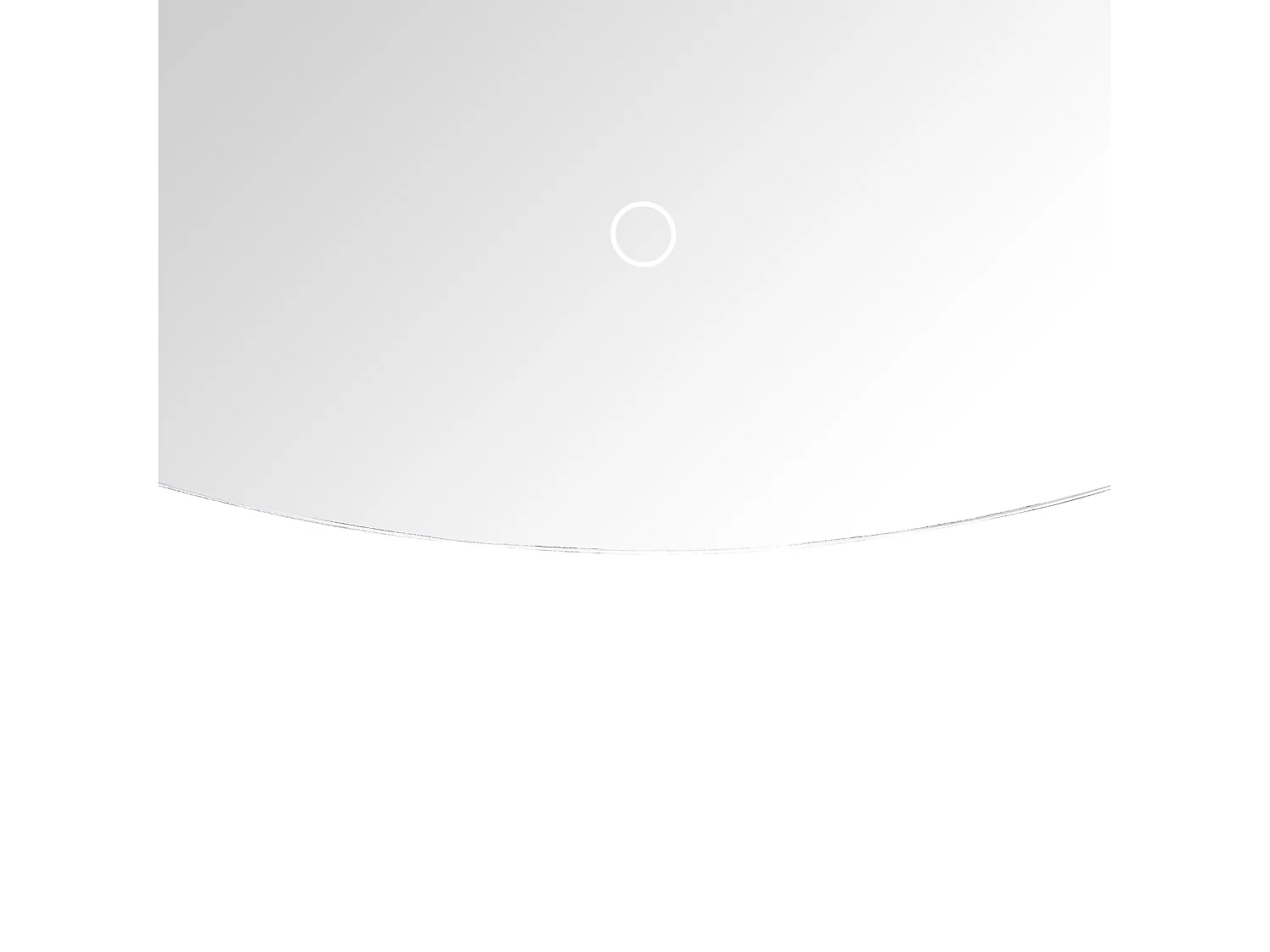 LED-Badezimmer-Spiegel LOUE 60 cm 120 cm Silber