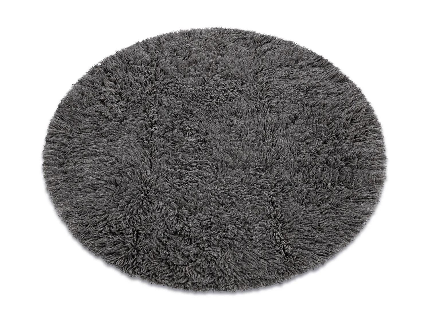 FLOKATI EN LAINE cercle gris cercle 110 cm