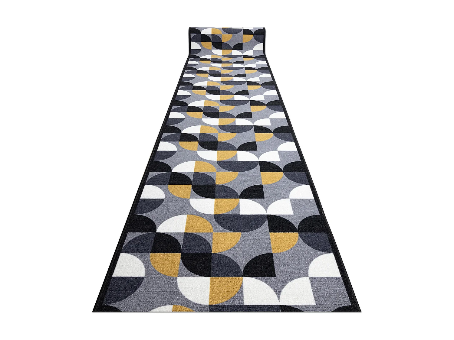 TAPIS DE COULOIR antidérapant NEW DECO gris 80x120 cm