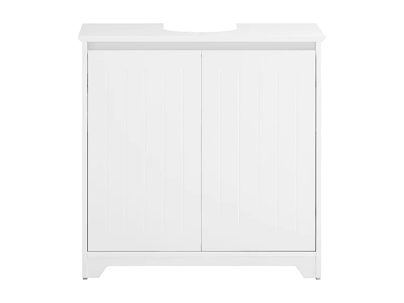 Mueble para Debajo del Lavabo Fregadero Armario de Baño de Suelo con 2 Puertas 60 x 30 x 60 cm BZR108- II-W SoBuy ES