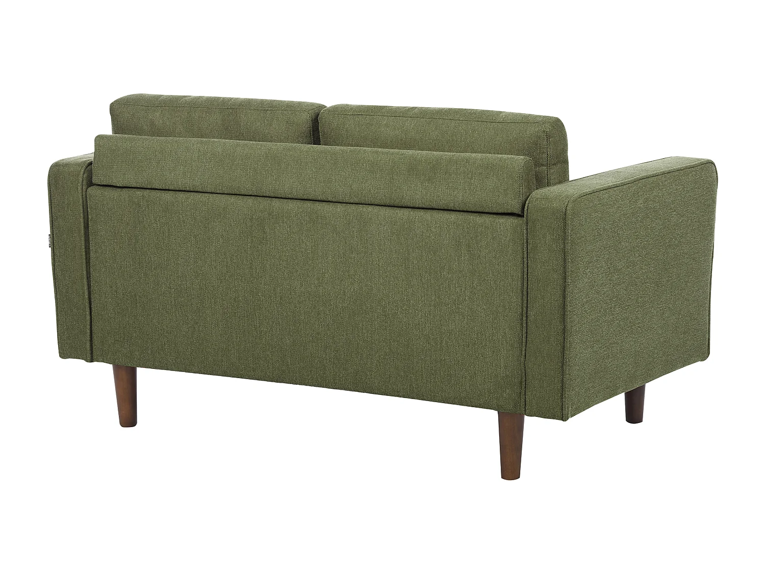 Canapé 2 places NURMO Tissu Vert foncé