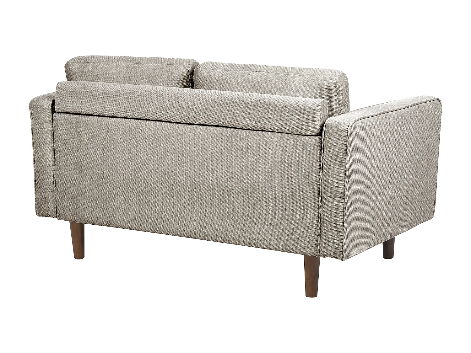 Canapé 2 places NURMO Tissu Taupe