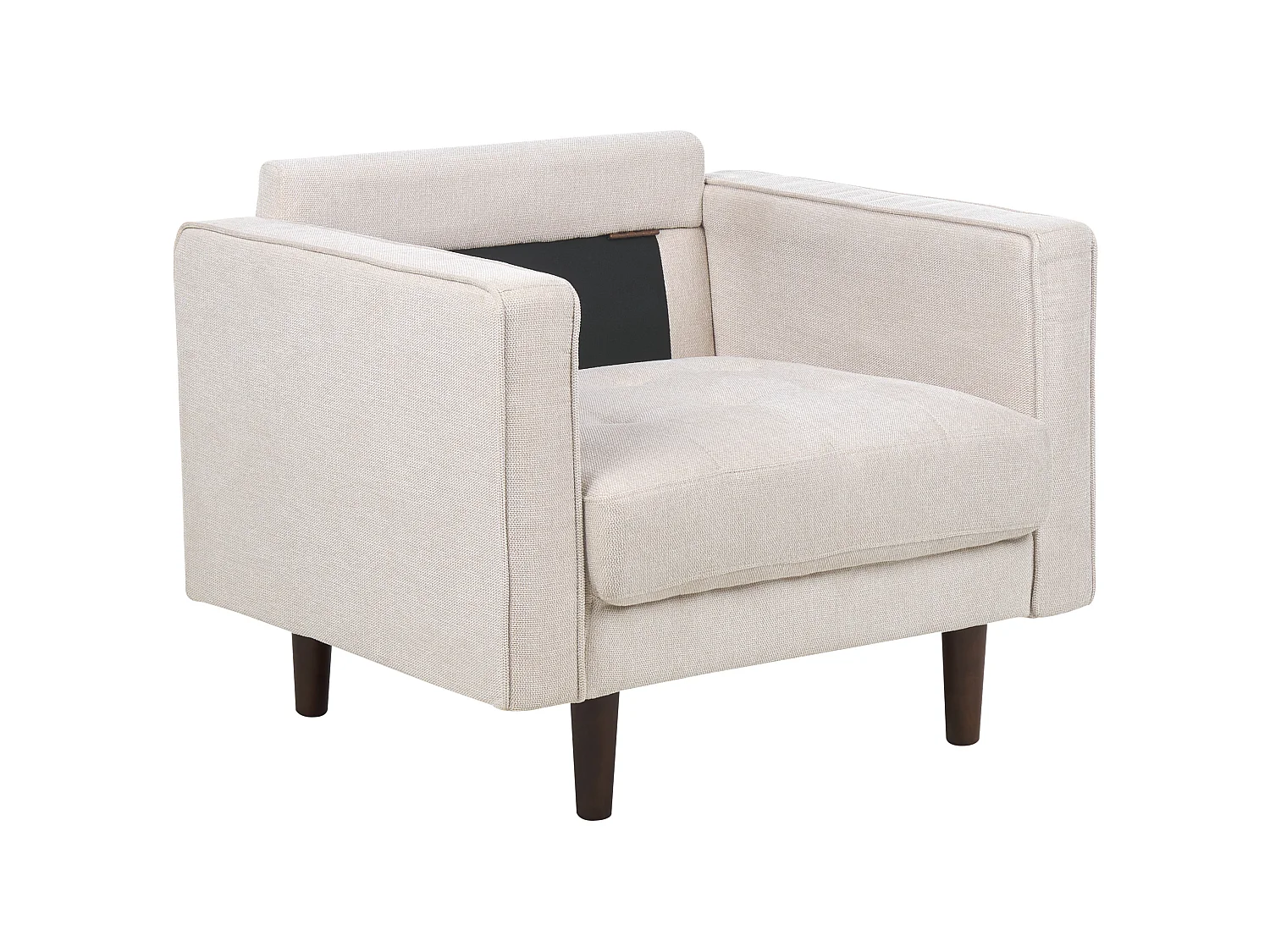 Armchair NURMO Fabric Light Beige