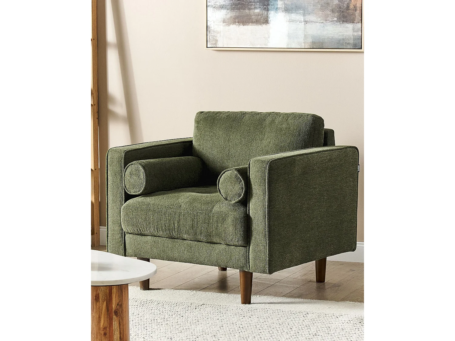 Fauteuil NURMO Tissu Vert foncé