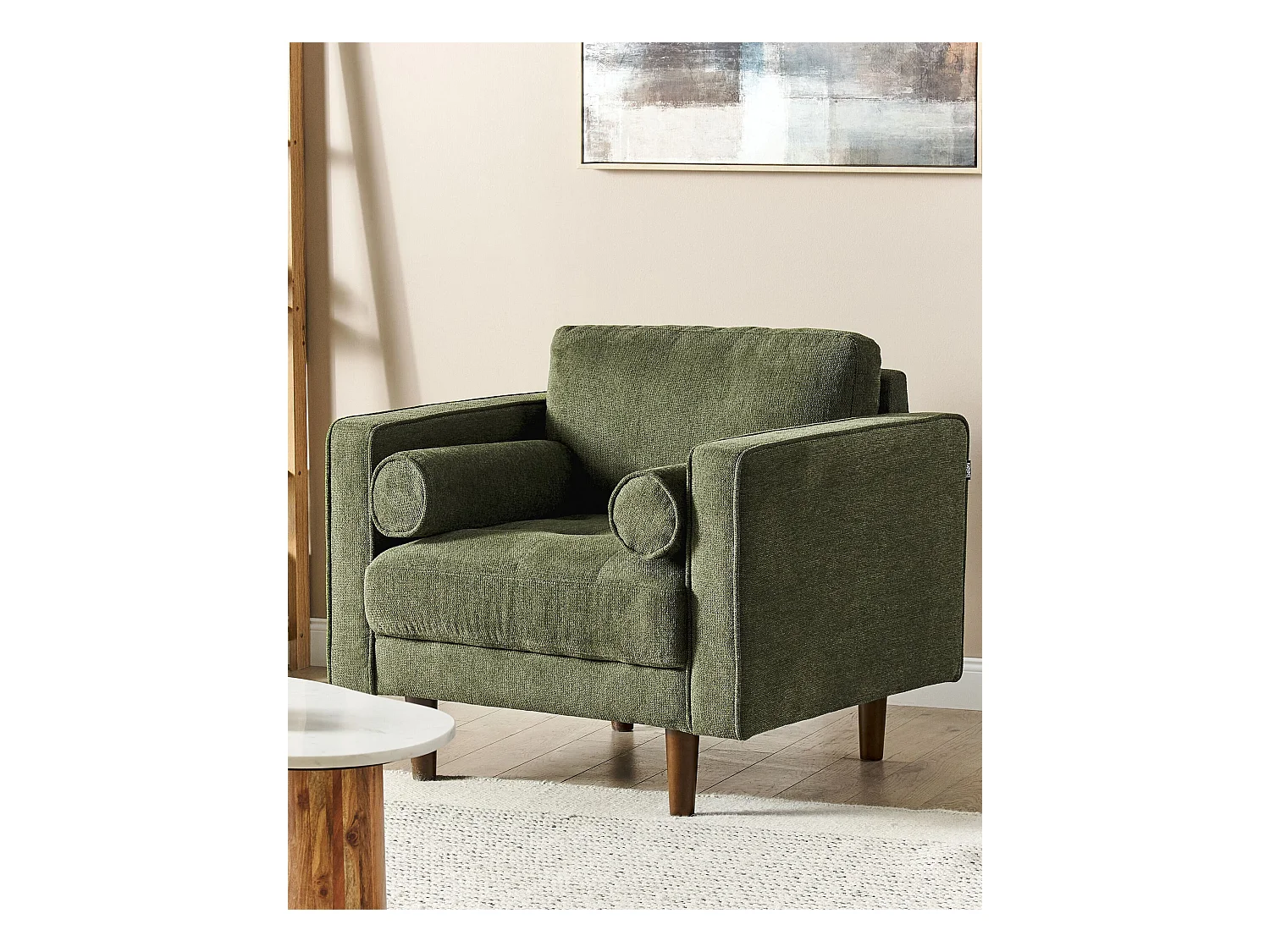 Fauteuil NURMO Tissu Vert foncé