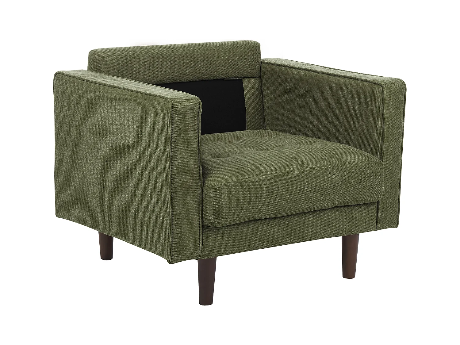 Fauteuil NURMO Tissu Vert foncé