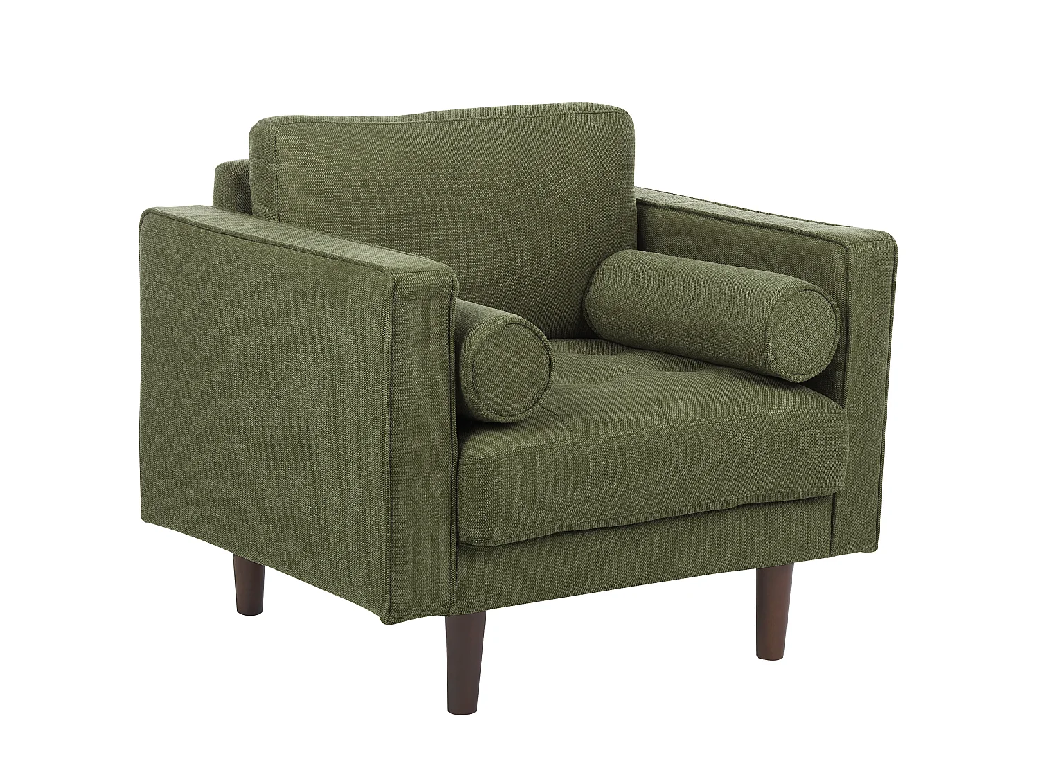 Fauteuil NURMO Tissu Vert foncé