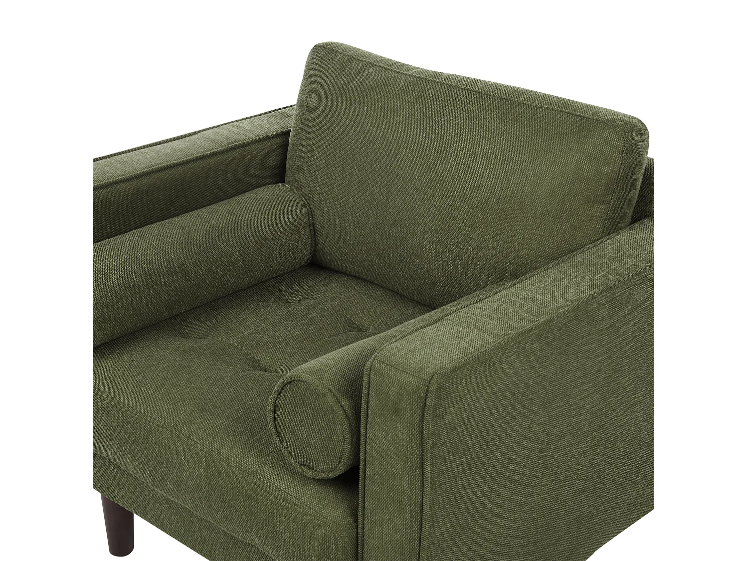 Fauteuil NURMO Tissu Vert foncé